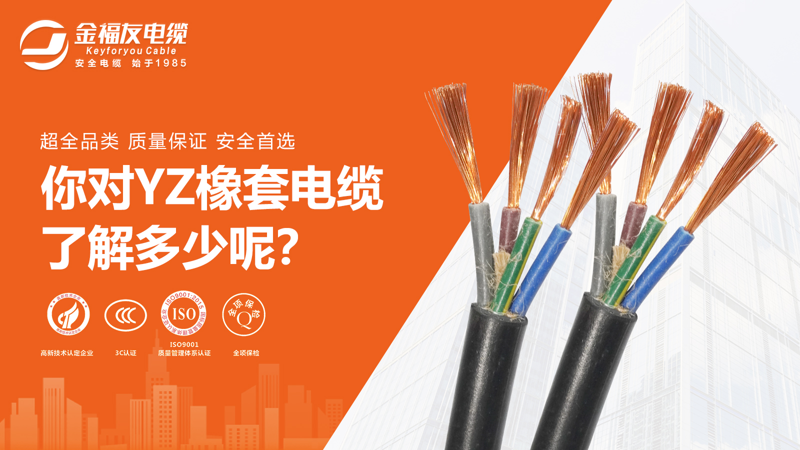 你对YZ橡套电缆了解多少呢？